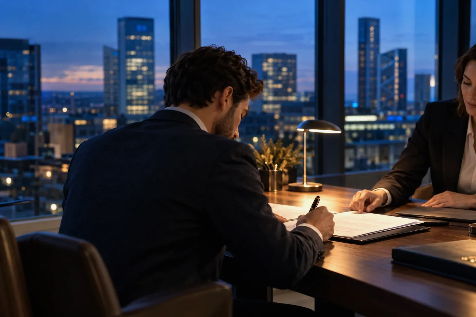 Signing a company’s articles of association with a chartered accountant